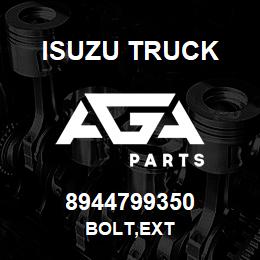 8944799350 Isuzu Truck BOLT,EXT | AGA Parts