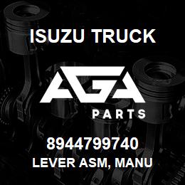 8944799740 Isuzu Truck LEVER ASM, MANU | AGA Parts