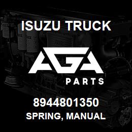 8944801350 Isuzu Truck SPRING, MANUAL | AGA Parts