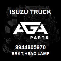 8944805970 Isuzu Truck BRKT,HEAD LAMP | AGA Parts