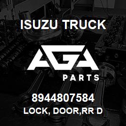 8944807584 Isuzu Truck LOCK, DOOR,RR D | AGA Parts