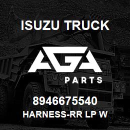 8946675540 Isuzu Truck HARNESS-RR LP W | AGA Parts