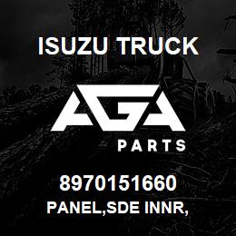 8970151660 Isuzu Truck PANEL,SDE INNR, | AGA Parts