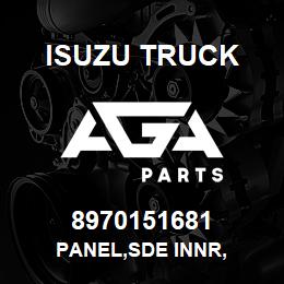 8970151681 Isuzu Truck PANEL,SDE INNR, | AGA Parts