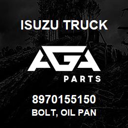 8970155150 Isuzu Truck BOLT, OIL PAN | AGA Parts