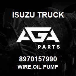 8970157990 Isuzu Truck WIRE,OIL PUMP | AGA Parts