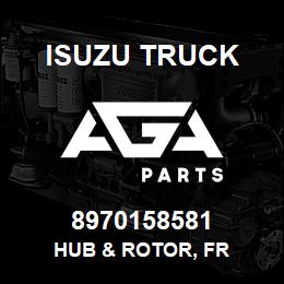 8970158581 Isuzu Truck HUB & ROTOR, FR | AGA Parts