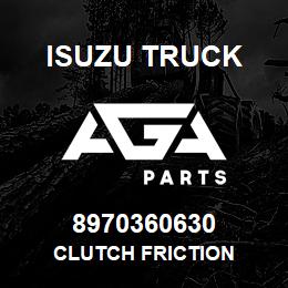 8970360630 Isuzu Truck CLUTCH FRICTION | AGA Parts