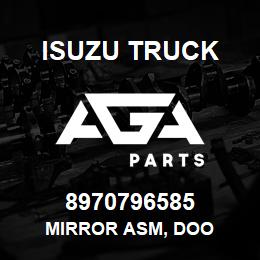 8970796585 Isuzu Truck MIRROR ASM, DOO | AGA Parts