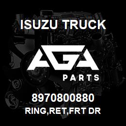 8970800880 Isuzu Truck RING,RET,FRT DR | AGA Parts