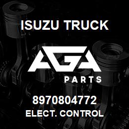 8970804772 Isuzu Truck ELECT. CONTROL | AGA Parts