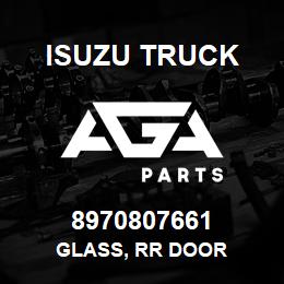 8970807661 Isuzu Truck GLASS, RR DOOR | AGA Parts