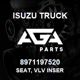 8971197520 Isuzu Truck SEAT, VLV INSER | AGA Parts