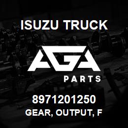 8971201250 Isuzu Truck GEAR, OUTPUT, F | AGA Parts