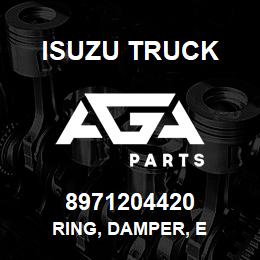 8971204420 Isuzu Truck RING, DAMPER, E | AGA Parts