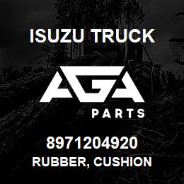 8971204920 Isuzu Truck RUBBER, CUSHION | AGA Parts