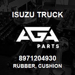 8971204930 Isuzu Truck RUBBER, CUSHION | AGA Parts