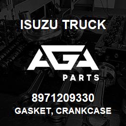 8971209330 Isuzu Truck GASKET, CRANKCASE | AGA Parts