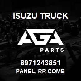 8971243851 Isuzu Truck PANEL, RR COMB | AGA Parts