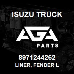 8971244262 Isuzu Truck LINER, FENDER L | AGA Parts