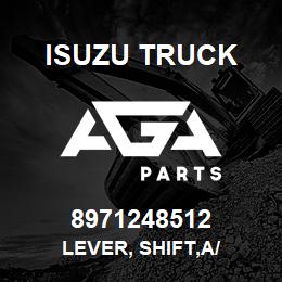 8971248512 Isuzu Truck LEVER, SHIFT,A/ | AGA Parts