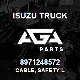 8971248572 Isuzu Truck CABLE, SAFETY L | AGA Parts