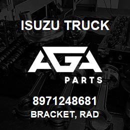 8971248681 Isuzu Truck BRACKET, RAD | AGA Parts