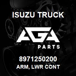 8971250200 Isuzu Truck ARM, LWR CONT | AGA Parts