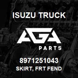 8971251043 Isuzu Truck SKIRT, FRT FEND | AGA Parts