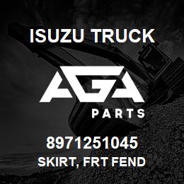 8971251045 Isuzu Truck SKIRT, FRT FEND | AGA Parts