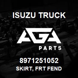 8971251052 Isuzu Truck SKIRT, FRT FEND | AGA Parts