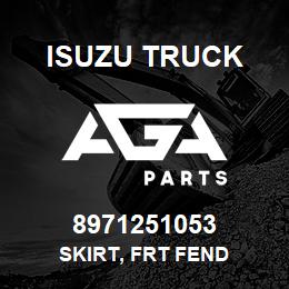 8971251053 Isuzu Truck SKIRT, FRT FEND | AGA Parts