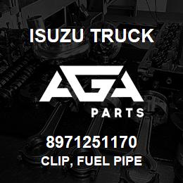 8971251170 Isuzu Truck CLIP, FUEL PIPE | AGA Parts