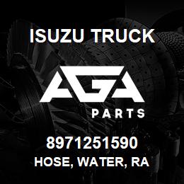 8971251590 Isuzu Truck HOSE, WATER, RA | AGA Parts