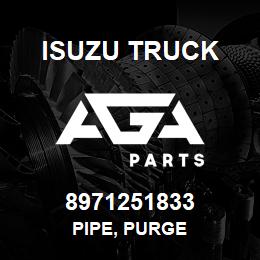 8971251833 Isuzu Truck PIPE, PURGE | AGA Parts