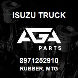 8971252910 Isuzu Truck RUBBER, MTG | AGA Parts