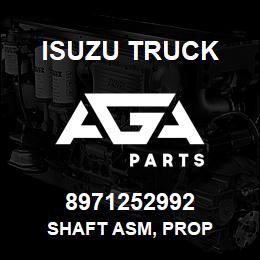 8971252992 Isuzu Truck SHAFT ASM, PROP | AGA Parts