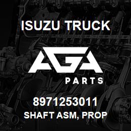 8971253011 Isuzu Truck SHAFT ASM, PROP | AGA Parts