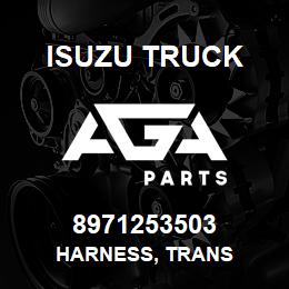 8971253503 Isuzu Truck HARNESS, TRANS | AGA Parts