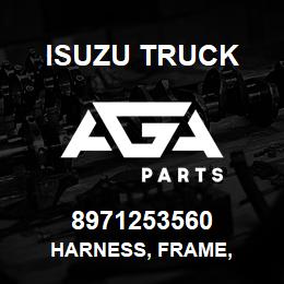 8971253560 Isuzu Truck HARNESS, FRAME, | AGA Parts