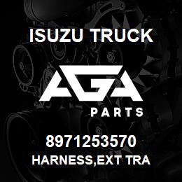 8971253570 Isuzu Truck HARNESS,EXT TRA | AGA Parts