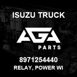 8971254440 Isuzu Truck RELAY, POWER WI | AGA Parts