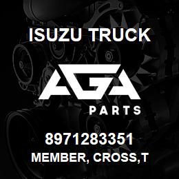 8971283351 Isuzu Truck MEMBER, CROSS,T | AGA Parts