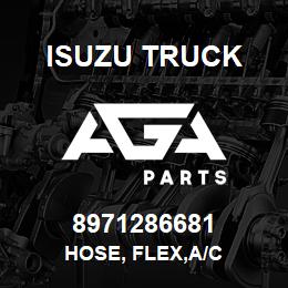 8971286681 Isuzu Truck HOSE, FLEX,A/C | AGA Parts