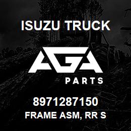 8971287150 Isuzu Truck FRAME ASM, RR S | AGA Parts