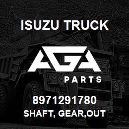 8971291780 Isuzu Truck SHAFT, GEAR,OUT | AGA Parts