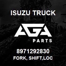 8971292830 Isuzu Truck FORK, SHIFT,LOC | AGA Parts