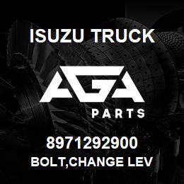 8971292900 Isuzu Truck BOLT,CHANGE LEV | AGA Parts