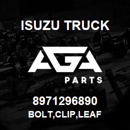 8971296890 Isuzu Truck BOLT,CLIP,LEAF | AGA Parts