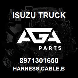 8971301650 Isuzu Truck HARNESS,CABLE,B | AGA Parts